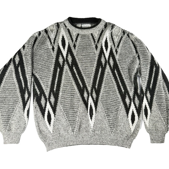 Cambio Italia Vintage 90s Acrylic & Wool Knit Pullover Sweater Size Large - Picture 1 of 7